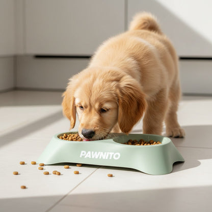 Eco-Friendly Double Pet Diner