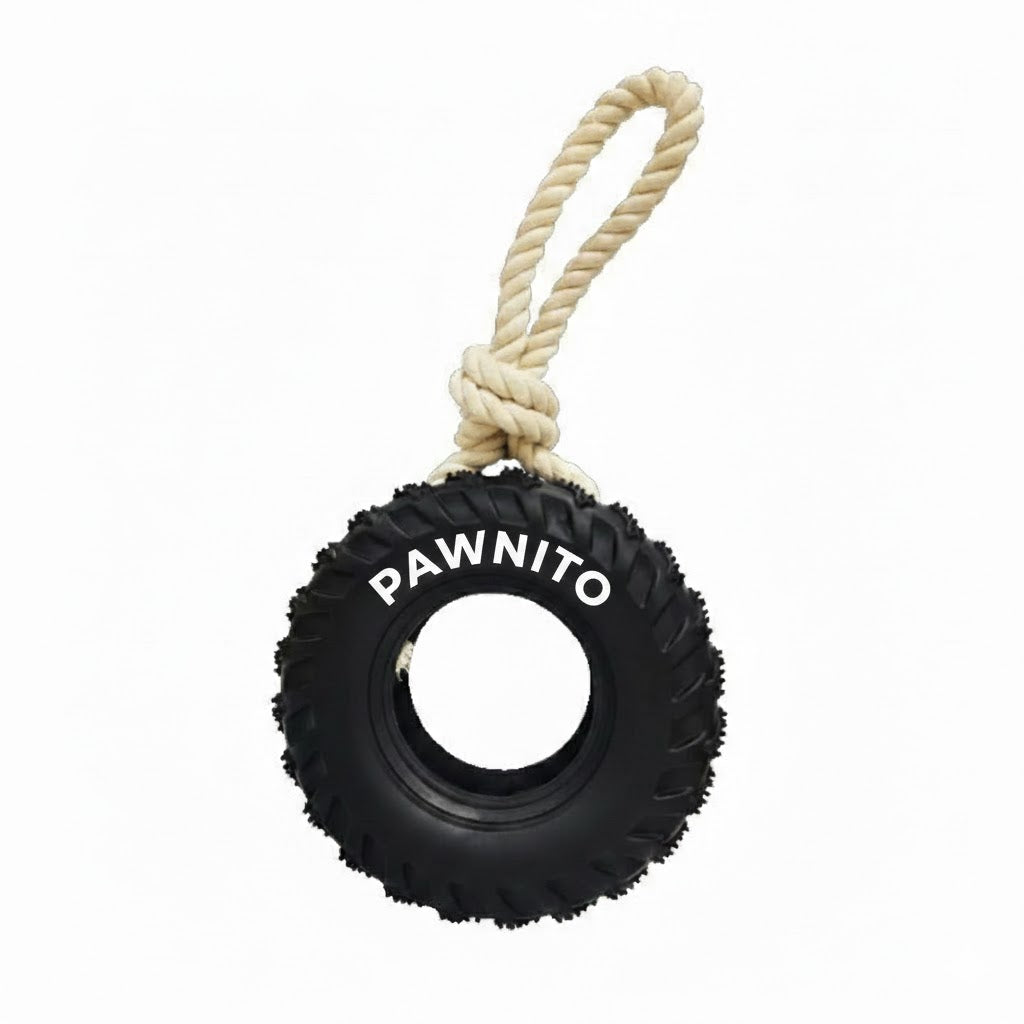 Rope Tire Treat Toy