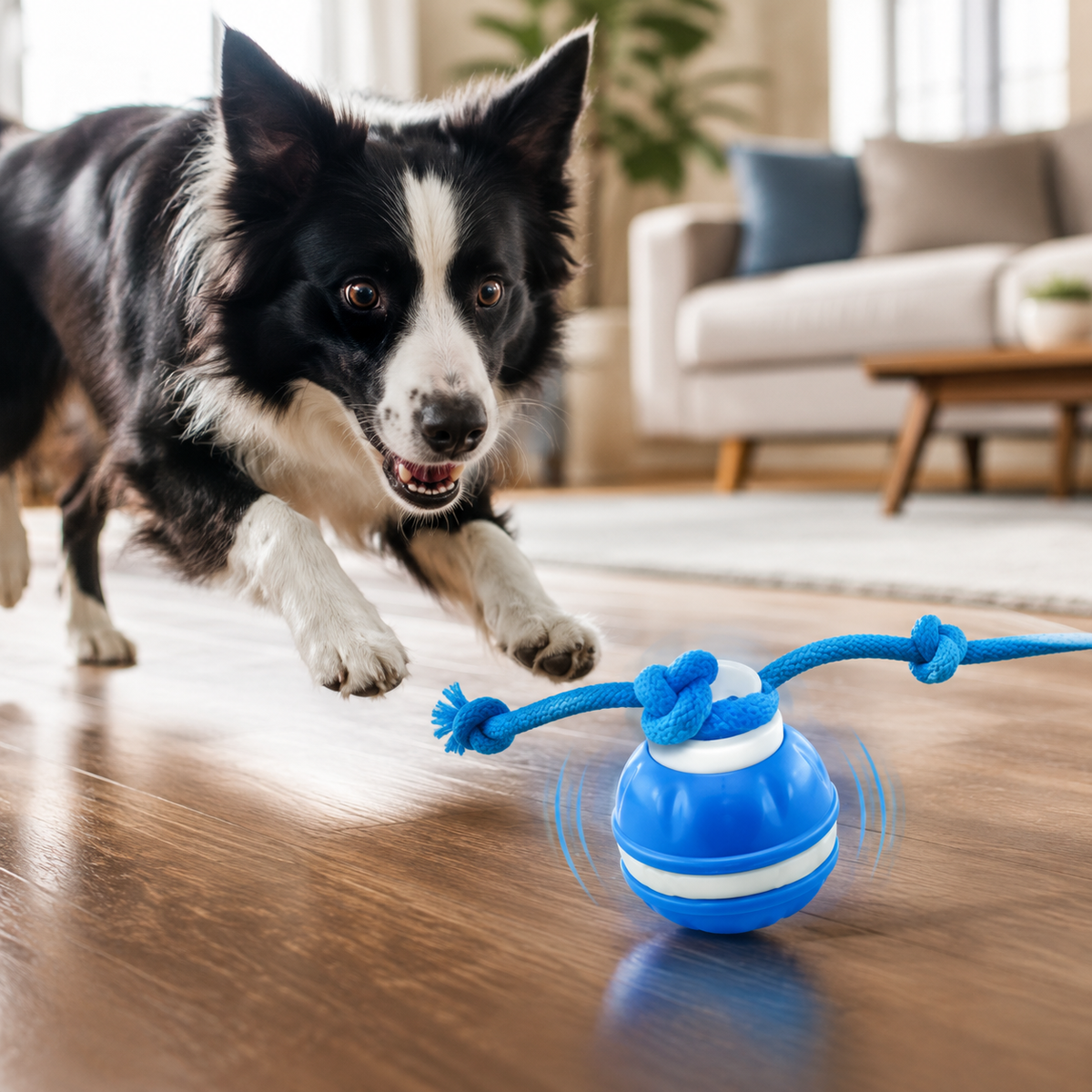 Pawivas™ Smart Rolling Tug Toy