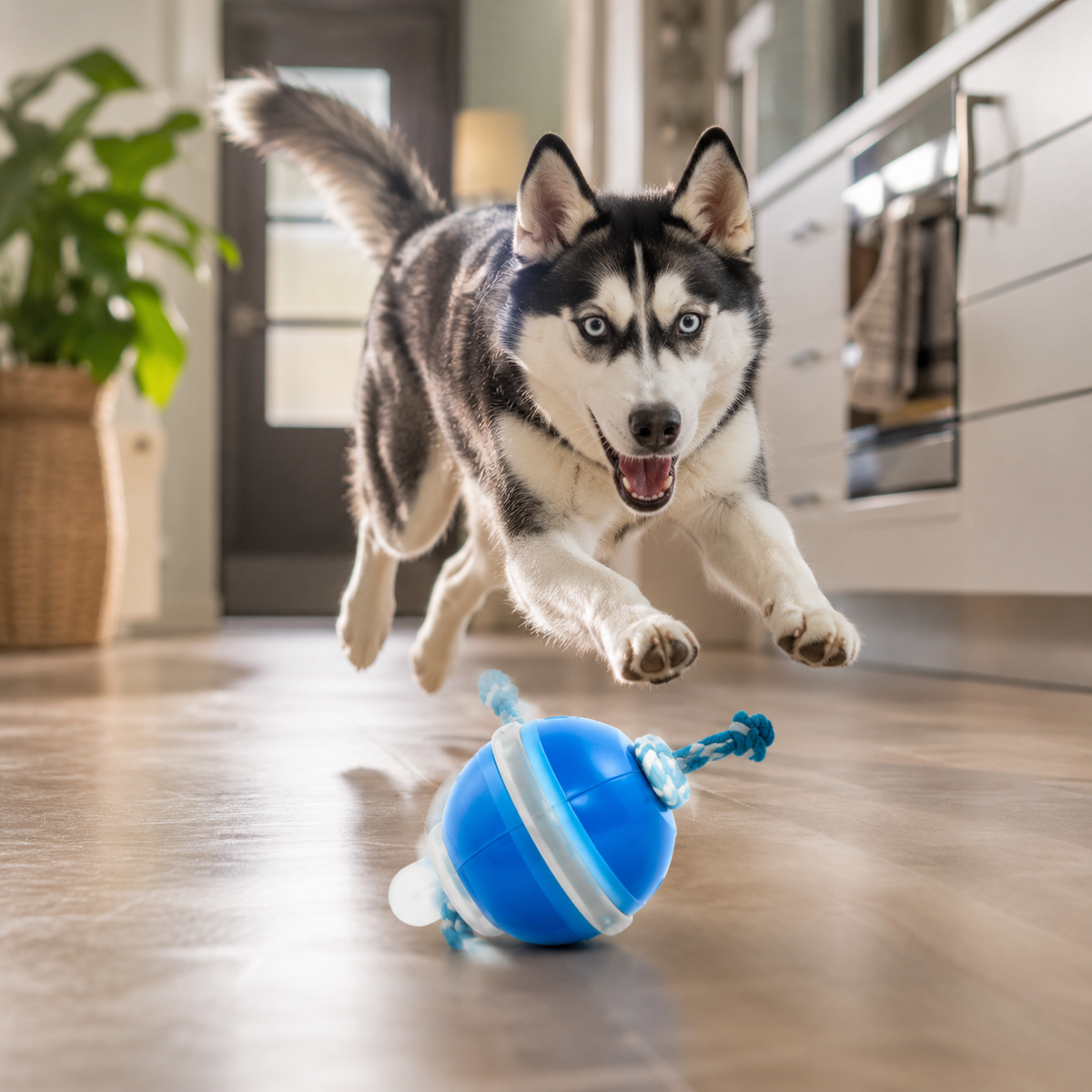 Pawivas™ Smart Rolling Tug Toy