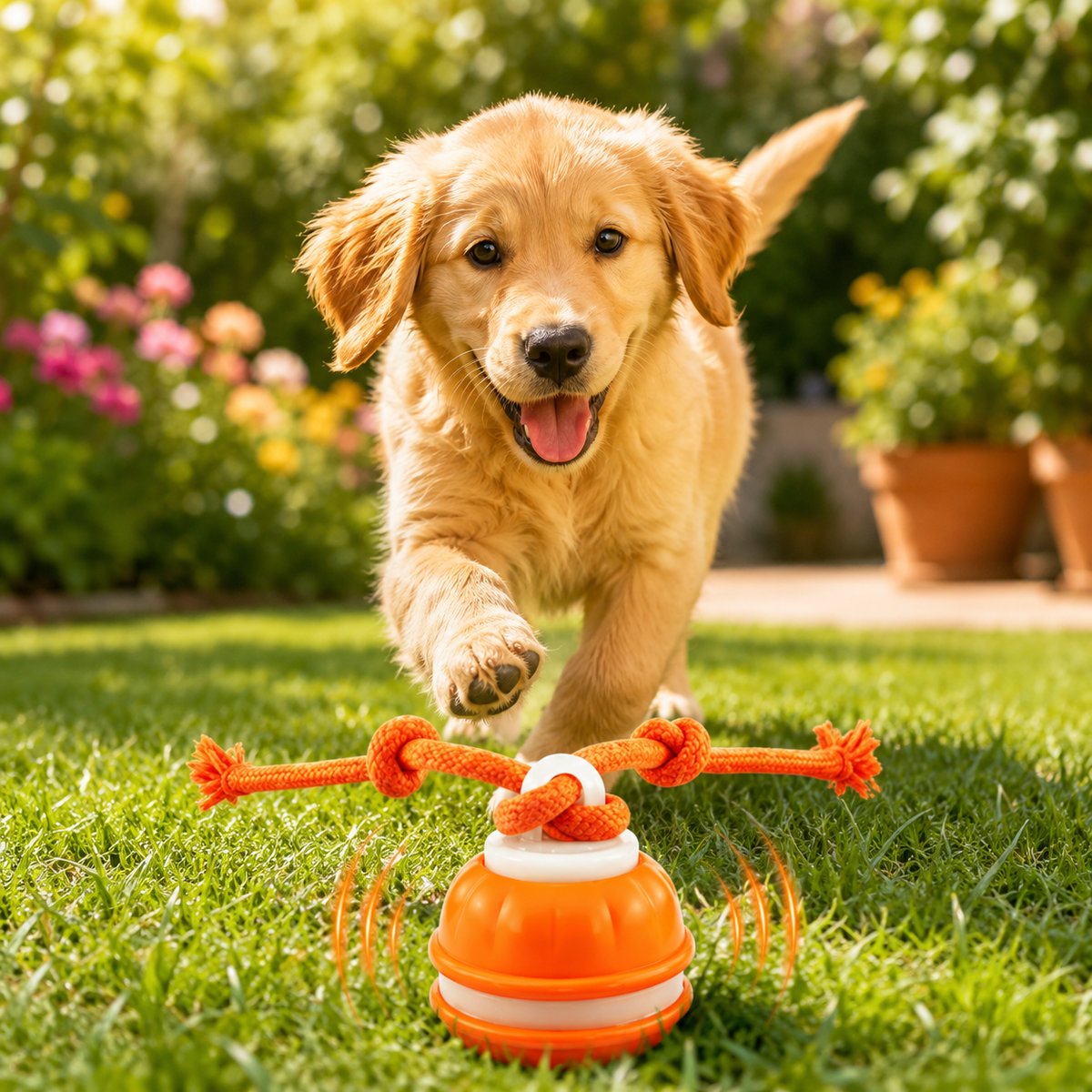 Pawivas™ Smart Rolling Tug Toy