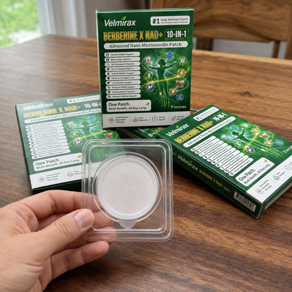 Moringa Berberine 10-IN-1 Advanced Nano Microneedle Patch