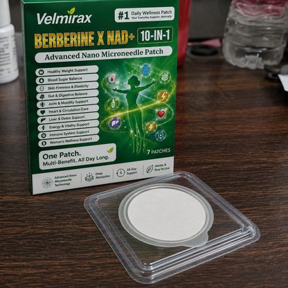 Moringa Berberine 10-IN-1 Advanced Nano Microneedle Patch