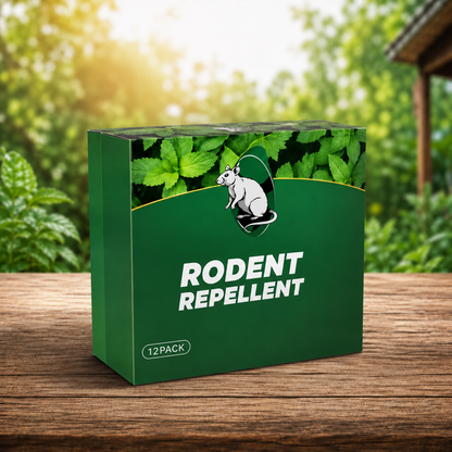 💥LAST DAY SALE 50%OFF💥🟢 Natural Peppermint Rodent Repellent Tablets – 12 Pack