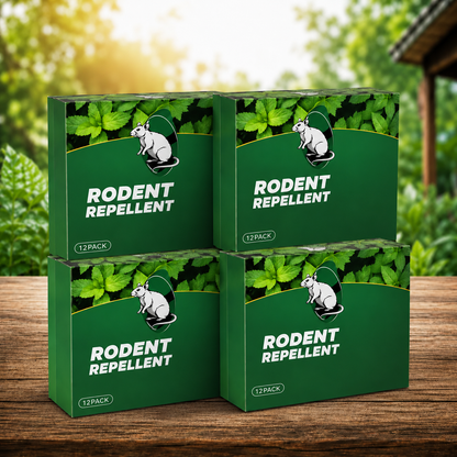 💥LAST DAY SALE 50%OFF💥🟢 Natural Peppermint Rodent Repellent Tablets – 12 Pack