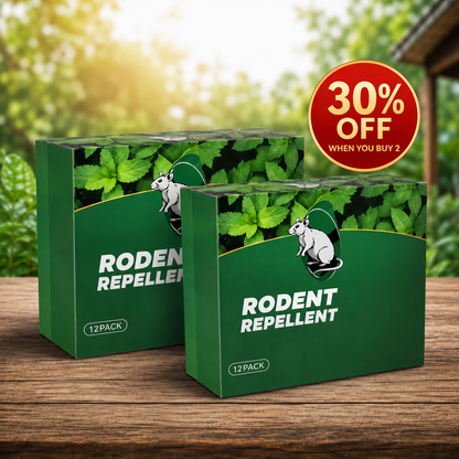 💥LAST DAY SALE 50%OFF💥🟢 Natural Peppermint Rodent Repellent Tablets – 12 Pack