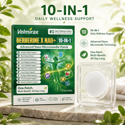Moringa Berberine 10-IN-1 Advanced Nano Microneedle Patch