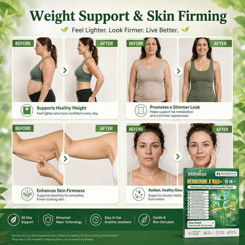 Moringa Berberine 10-IN-1 Advanced Nano Microneedle Patch